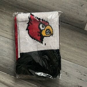Rochester New York redwing baseball game day giveaway black red white scarf